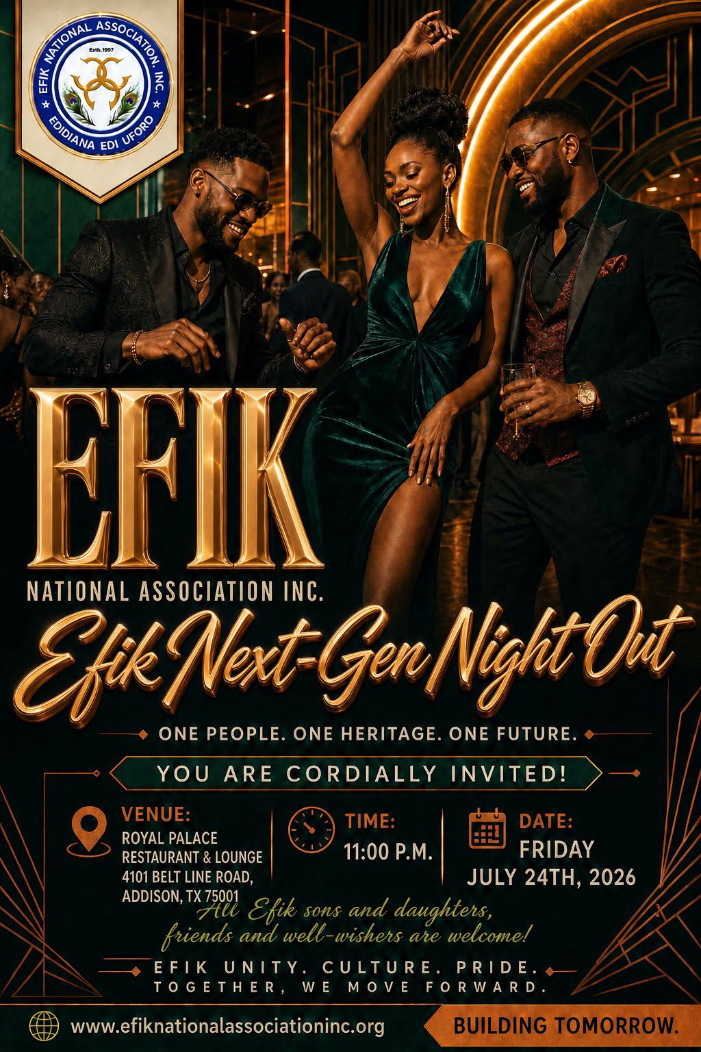 Next Gen Night Out event poster