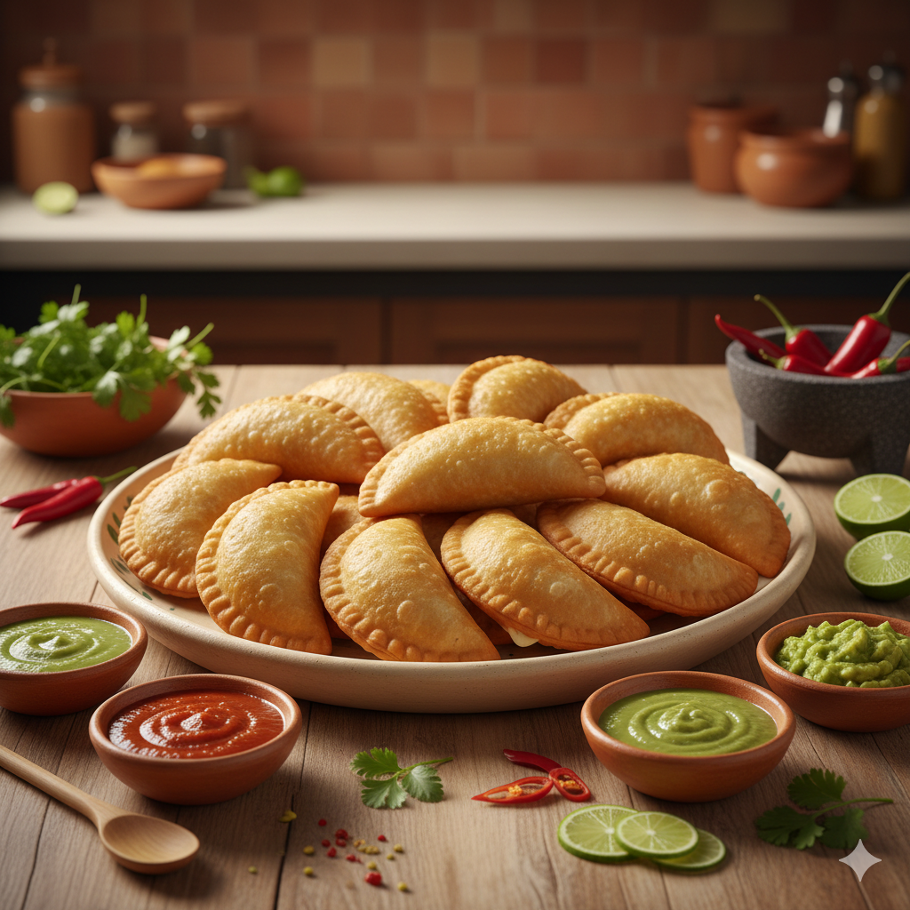 Plato de empanadas Empanafit