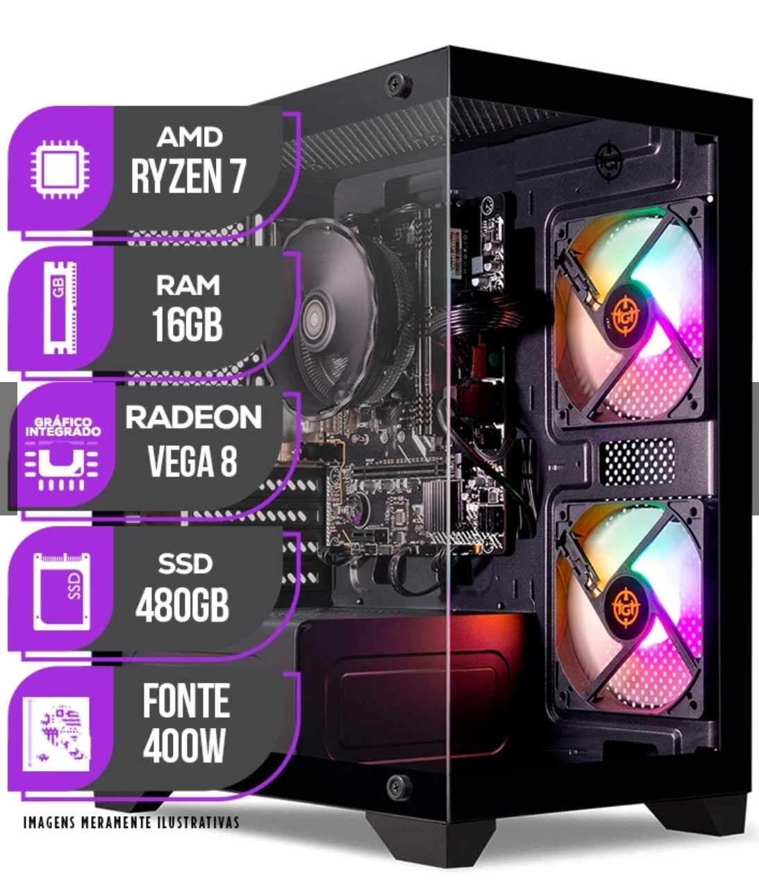 PC Ryzen 7 RGB