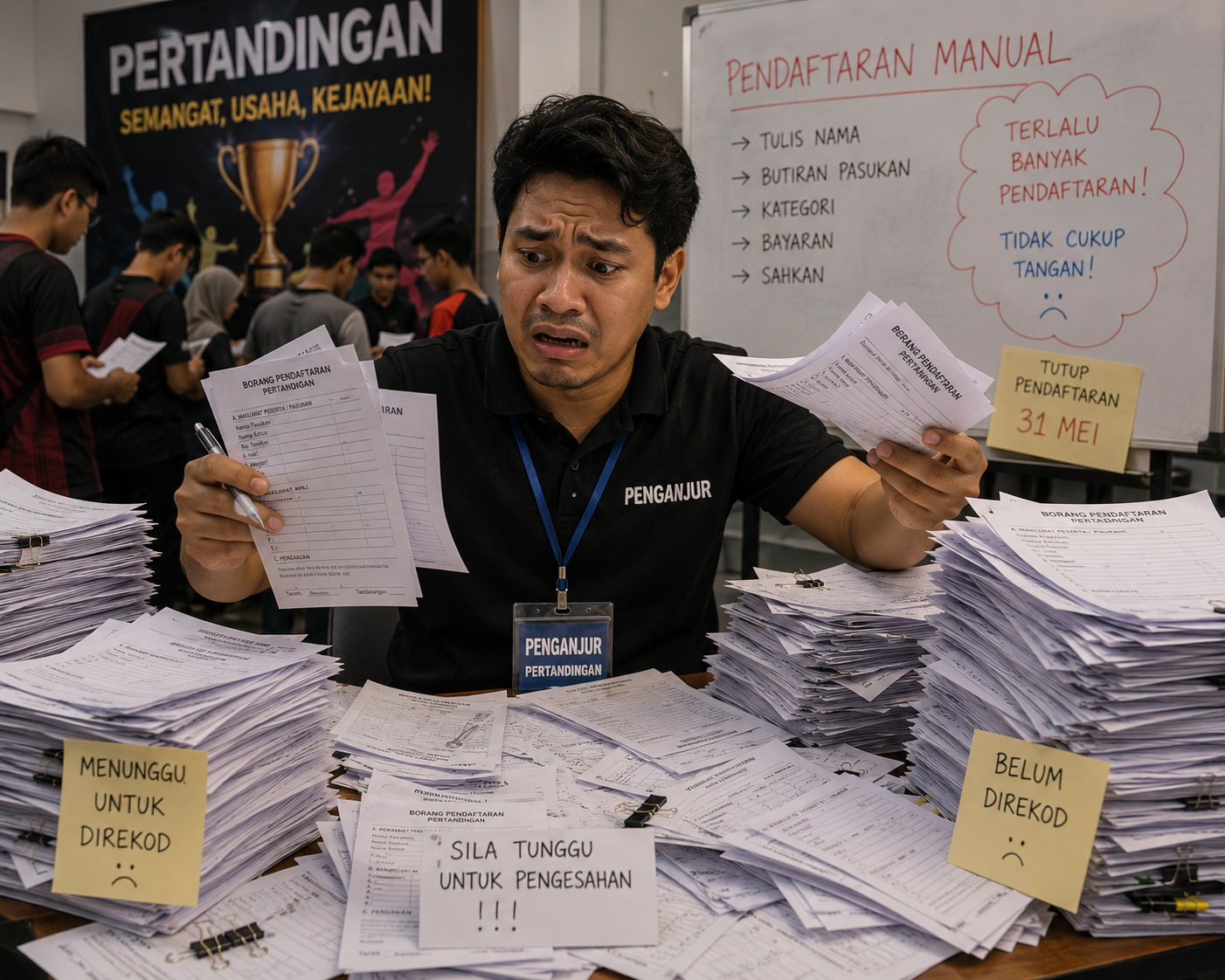 Pendaftaran Manual
