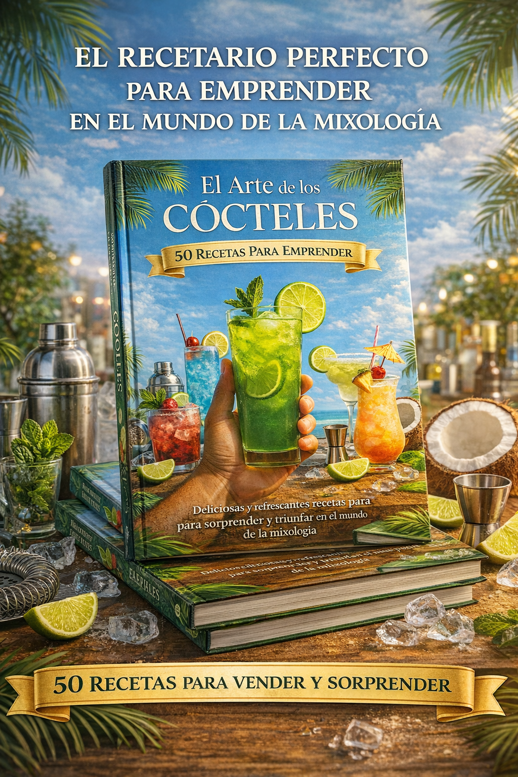 El Arte de los Cócteles - 50 Recetas para Emprender