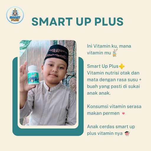 Testimoni Smart Up Plus - Vitamin Otak dan Mata Anak