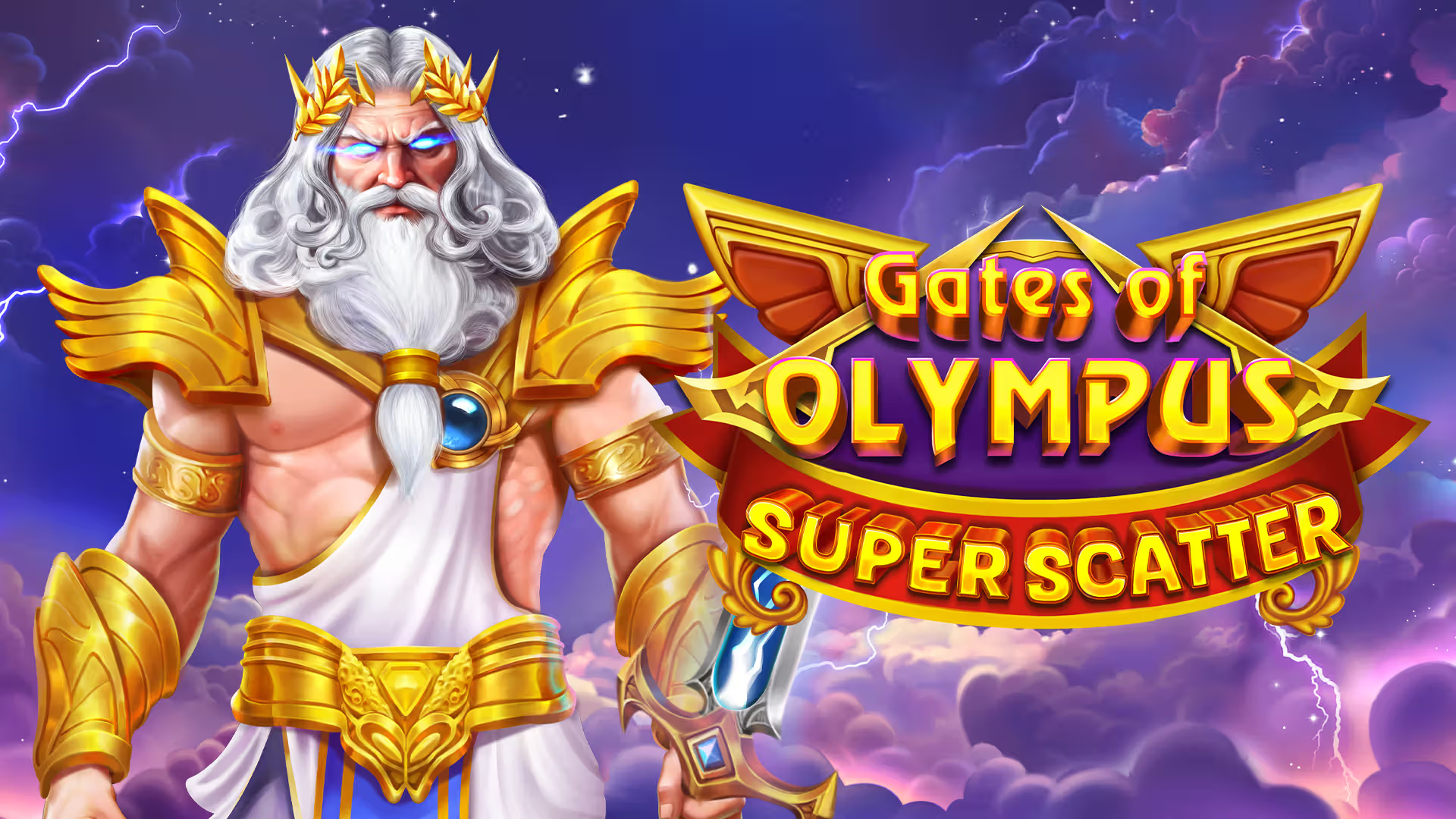 Gates of Olympus Super Scatter Banner