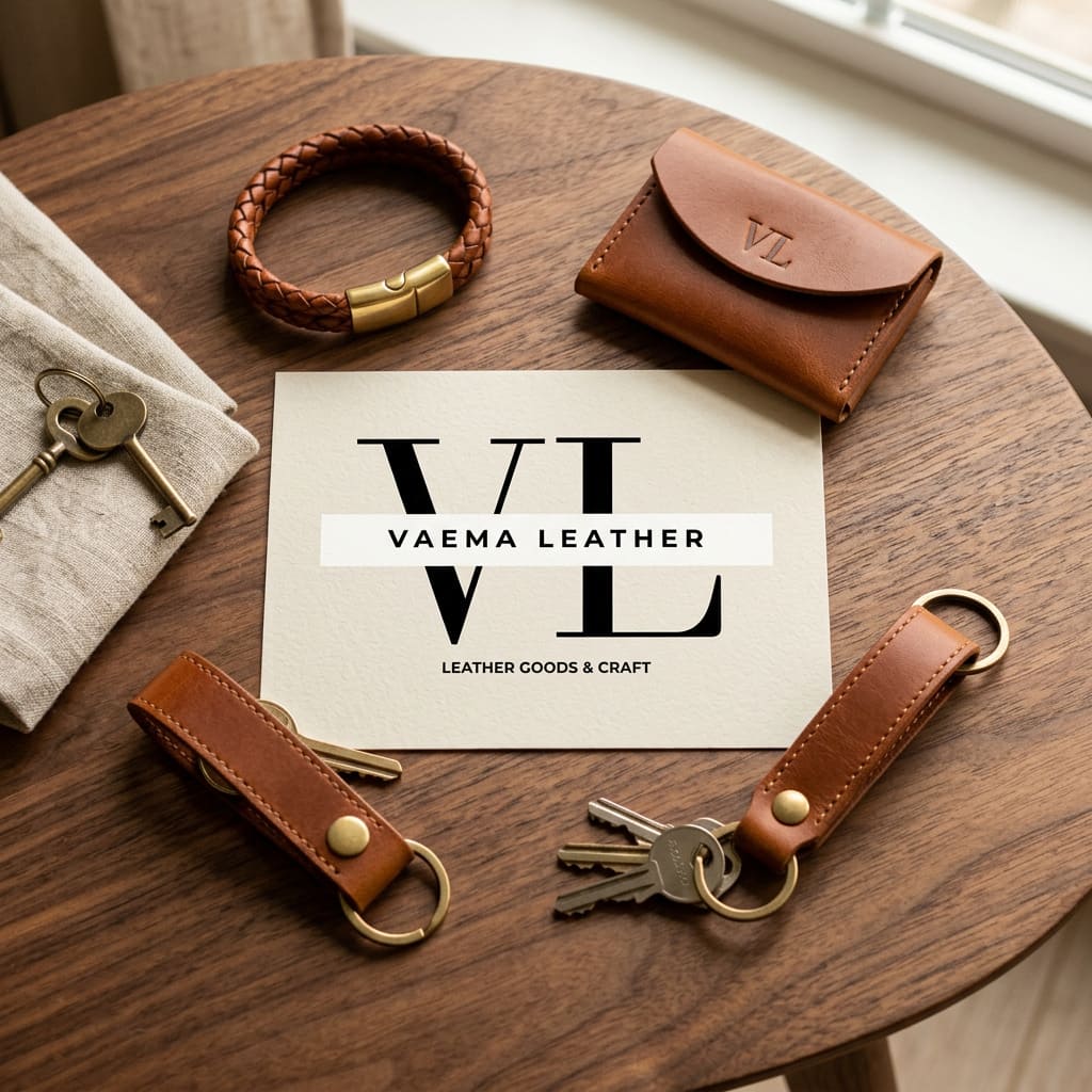 Jewelry Aksesoris Kulit — Vaema Leather
