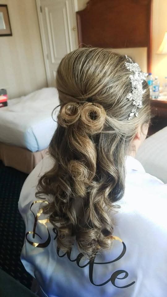 Peinado de novia elegante