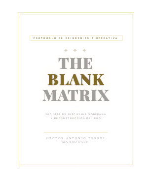 THE BLANK MATRIX