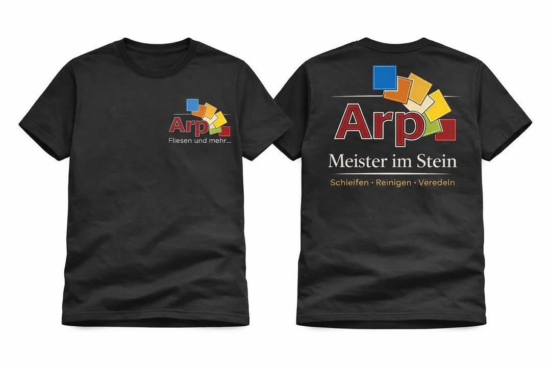 ARP Fliesen T-Shirt Meister im Stein