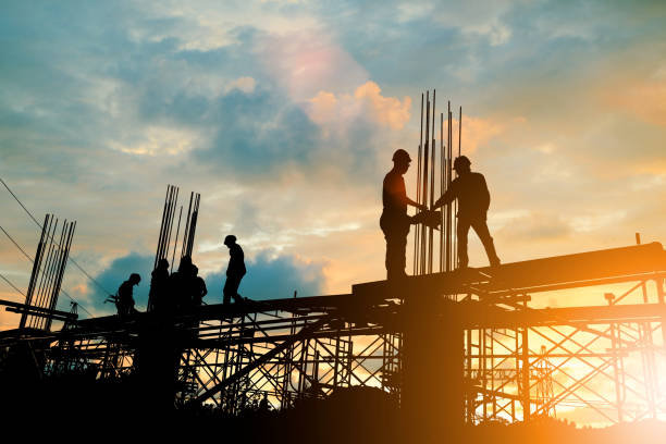 Lovava construction team on site