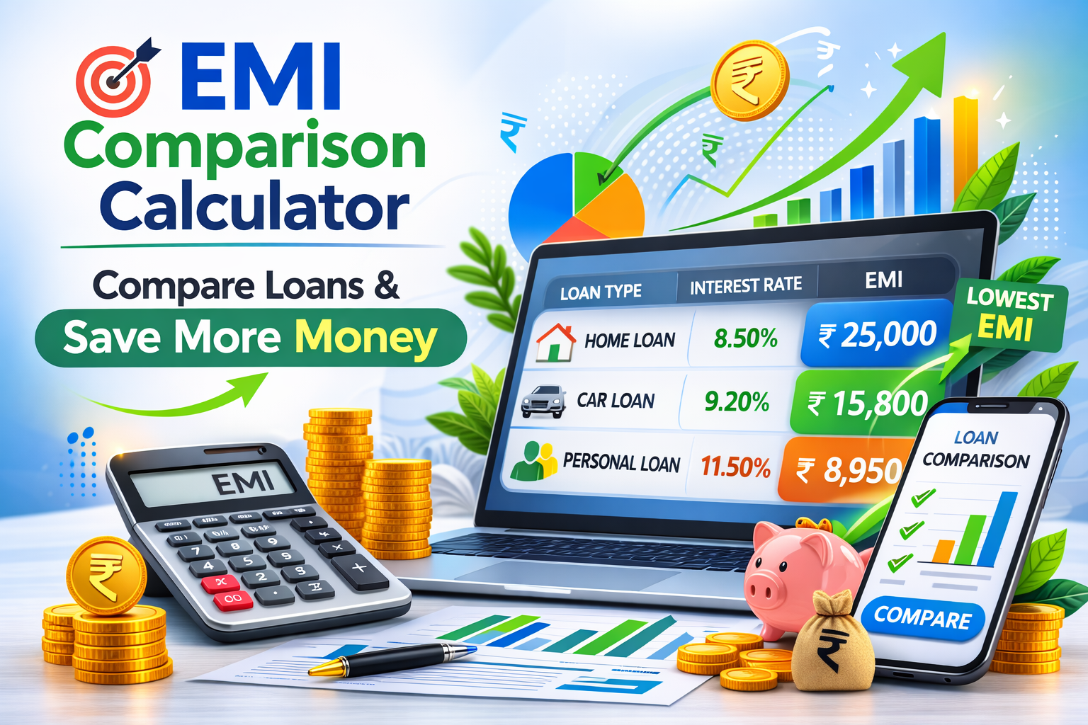 EMI Comparison Calculator