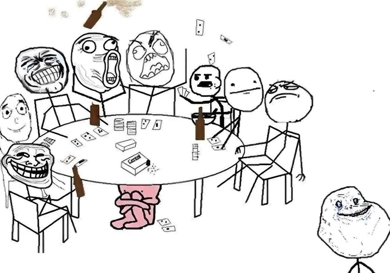 Forever Alone Card Game
