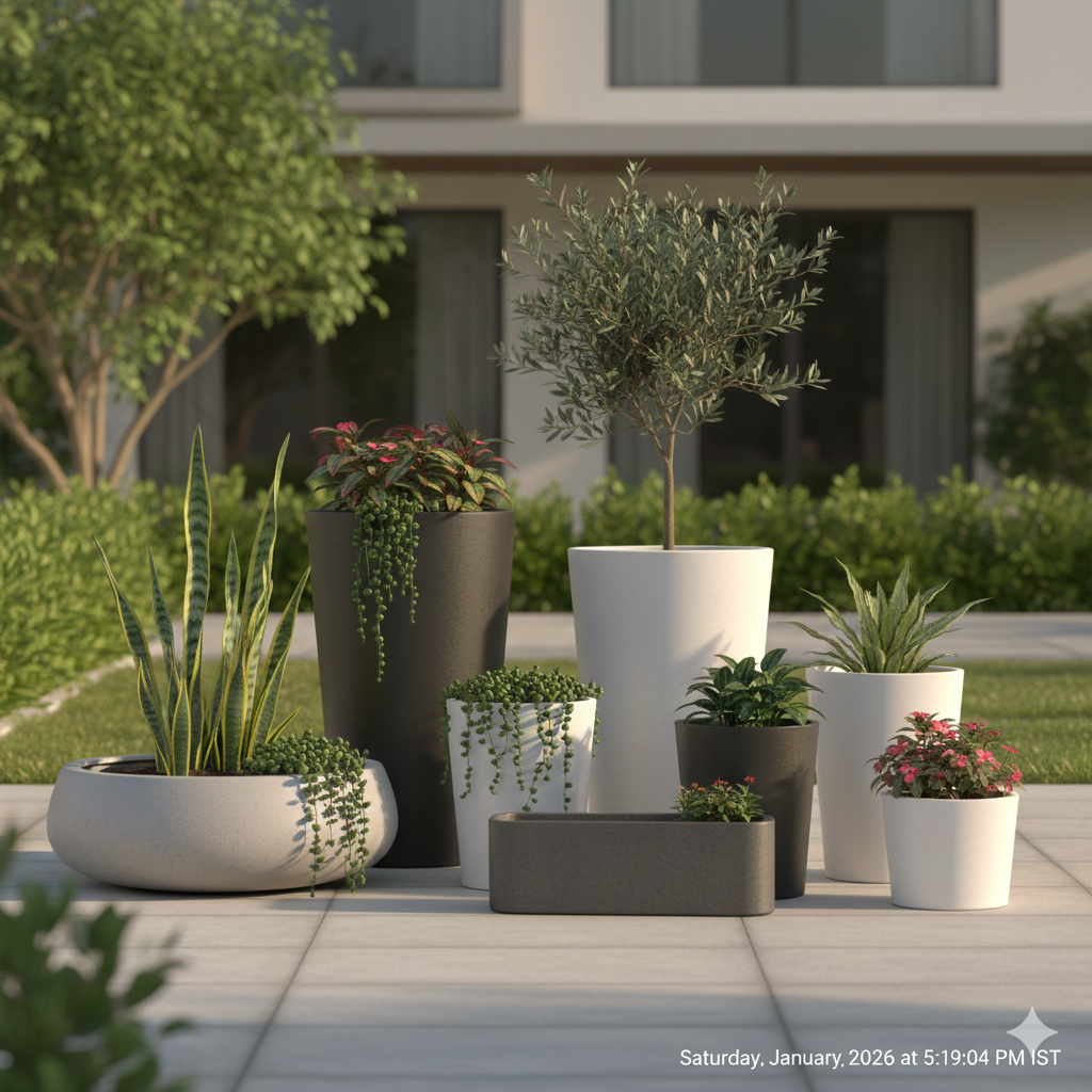 Modern Courtyard Gardening