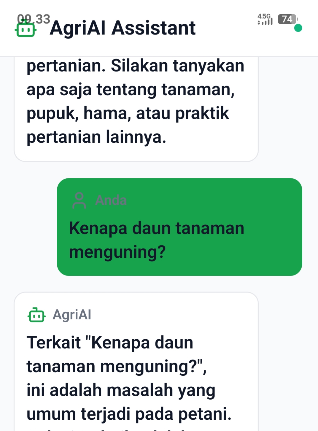 AgriAI Assistant