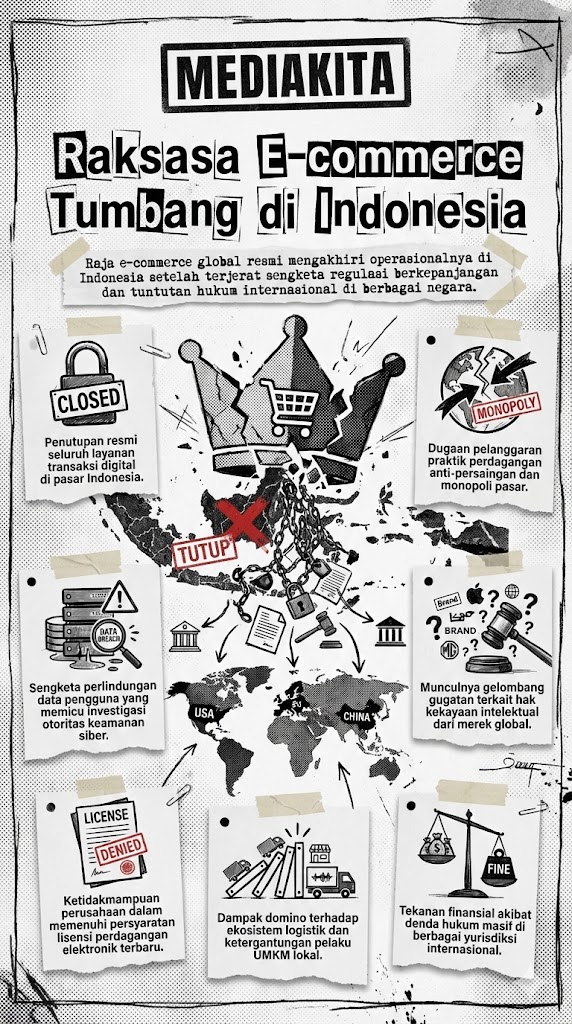 Raksasa E-commerce Tumbang