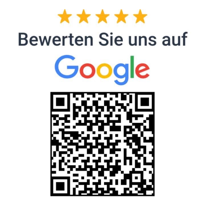 Bewerten Sie uns auf Google – QR Code