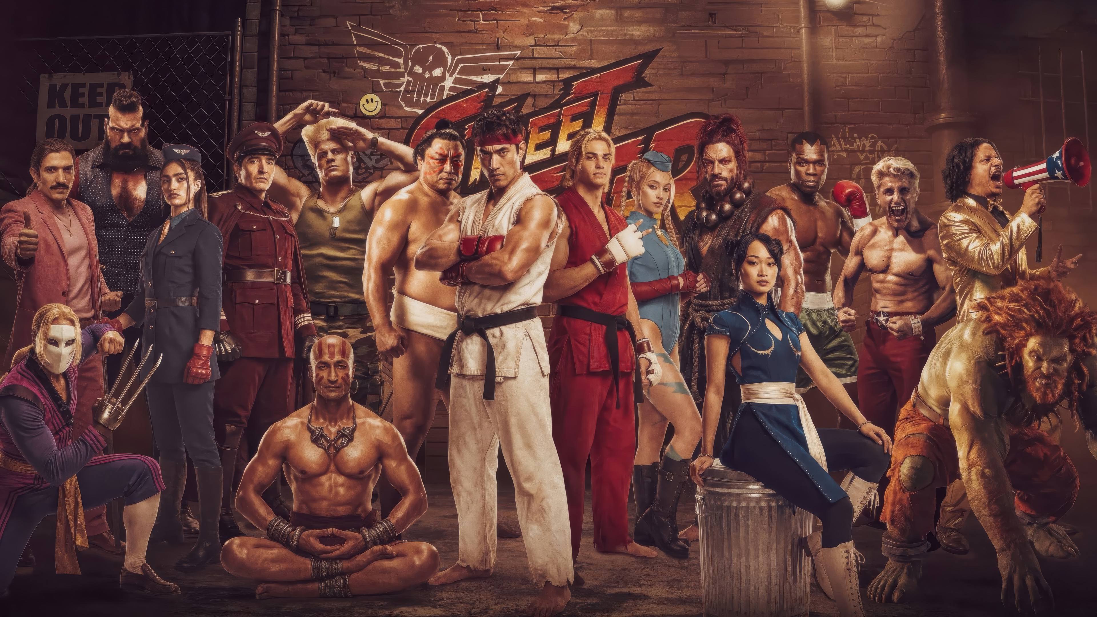 Street Fighter Group Movie