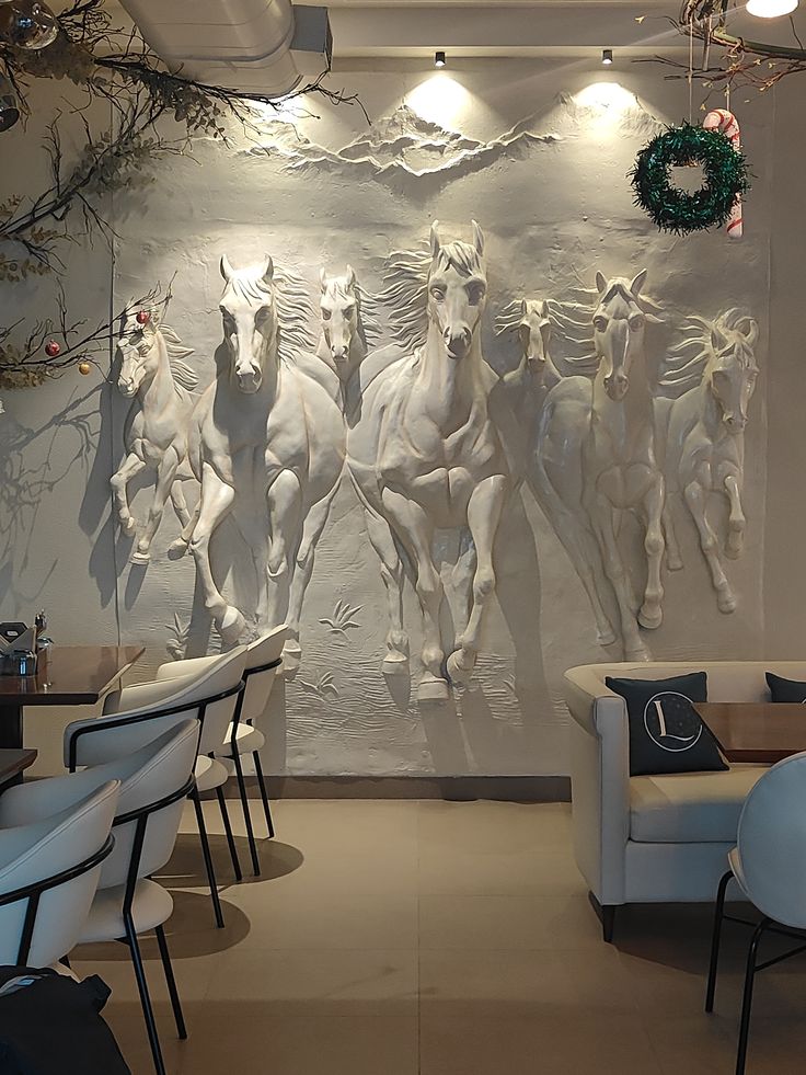 Galloping Horses Relief