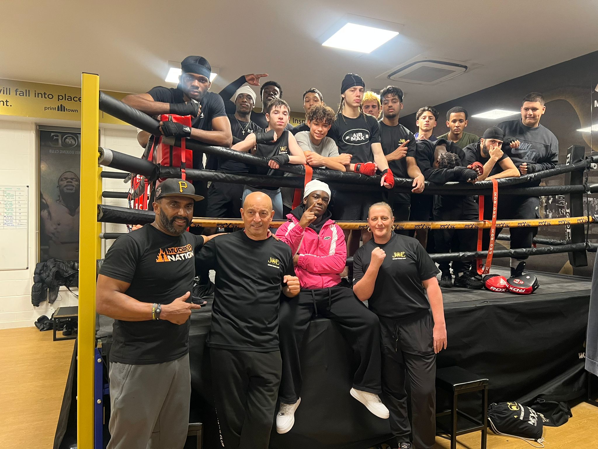 Boxing Club Gathering