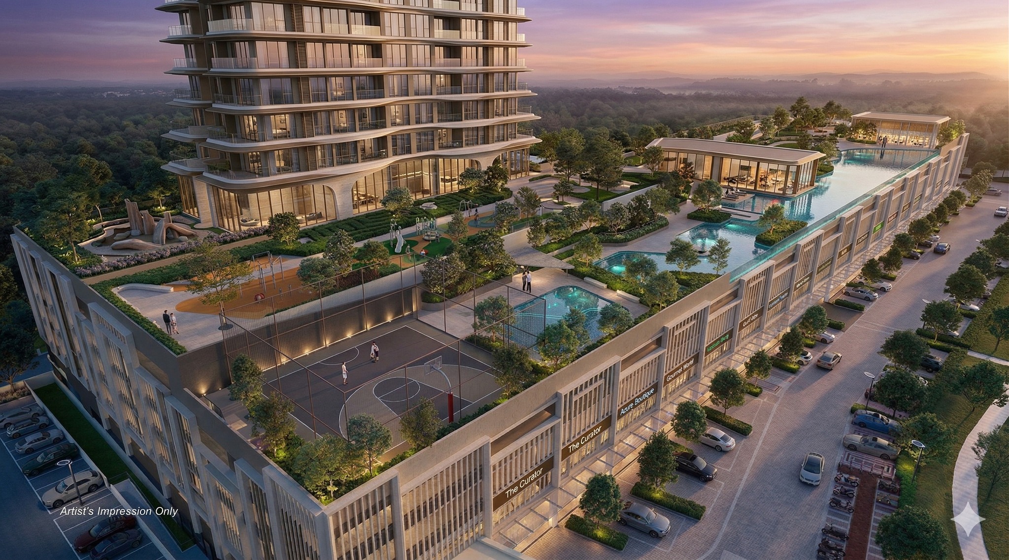 Senna Heights Facade