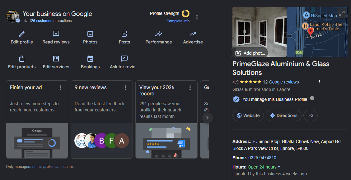 PrimeGlaze GBP