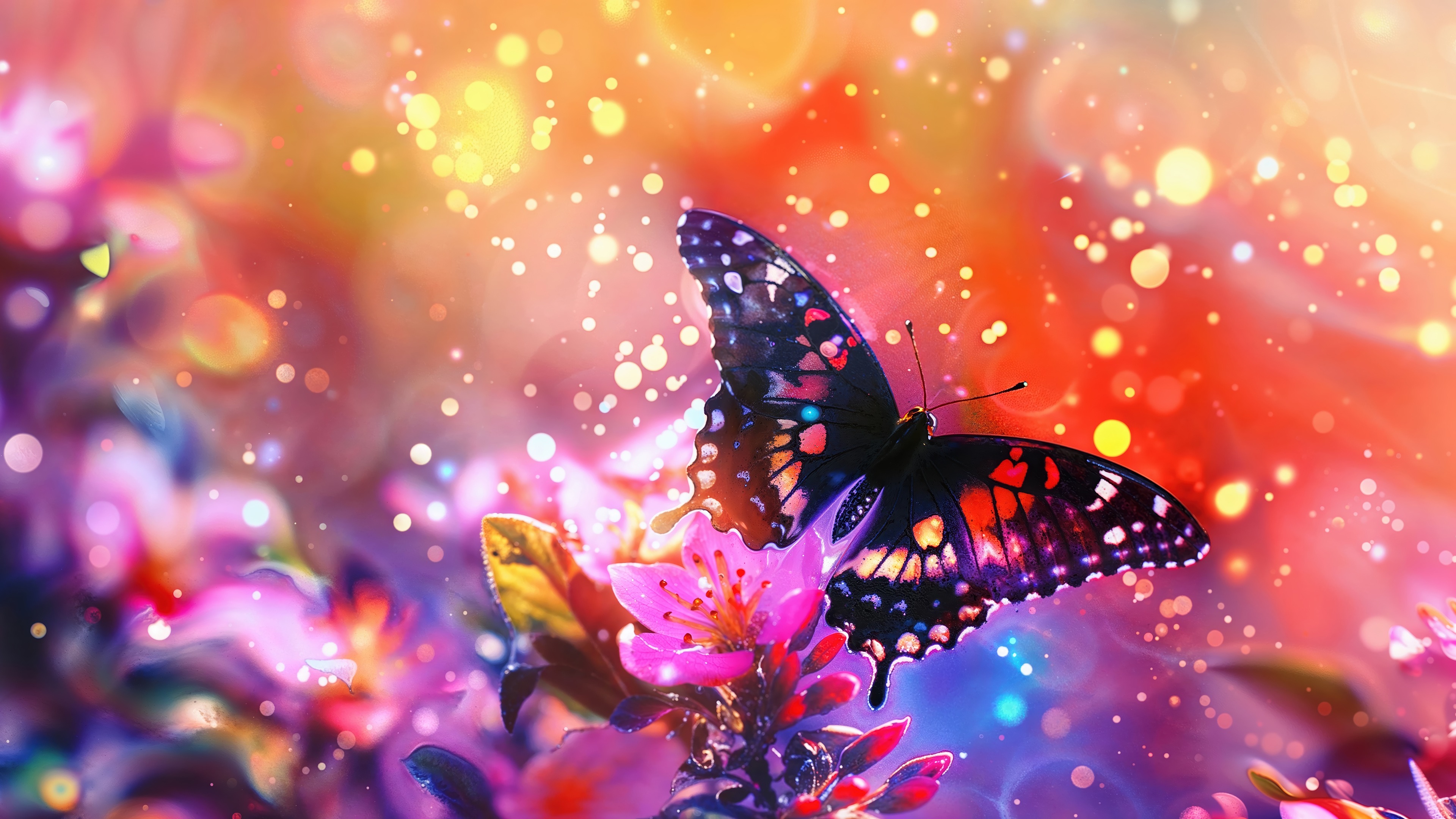 Butterfly on Flower