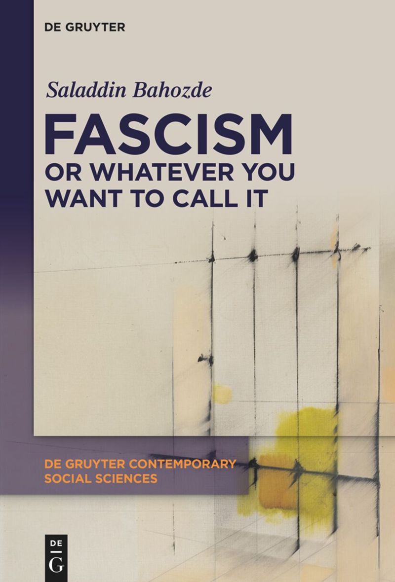 Fascism or Whatever You Want to Call It Cover