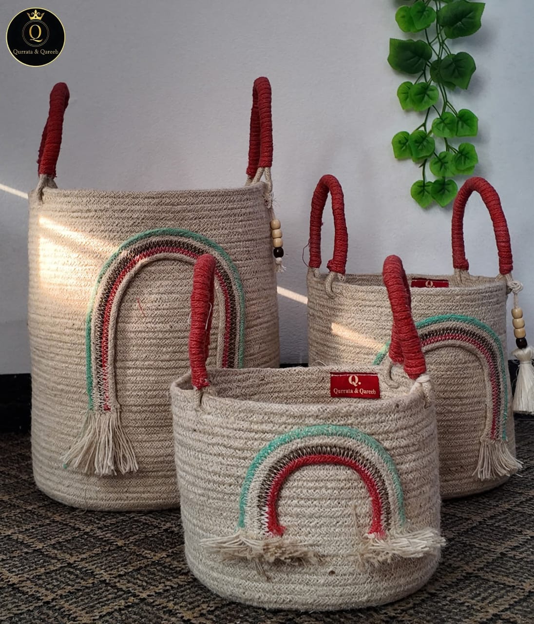 Rainbow Basket Set
