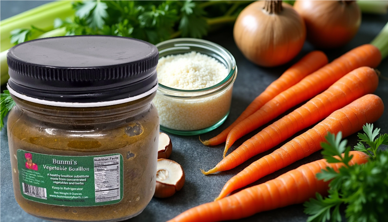 Bunmi's Vegetable Bouillon jar