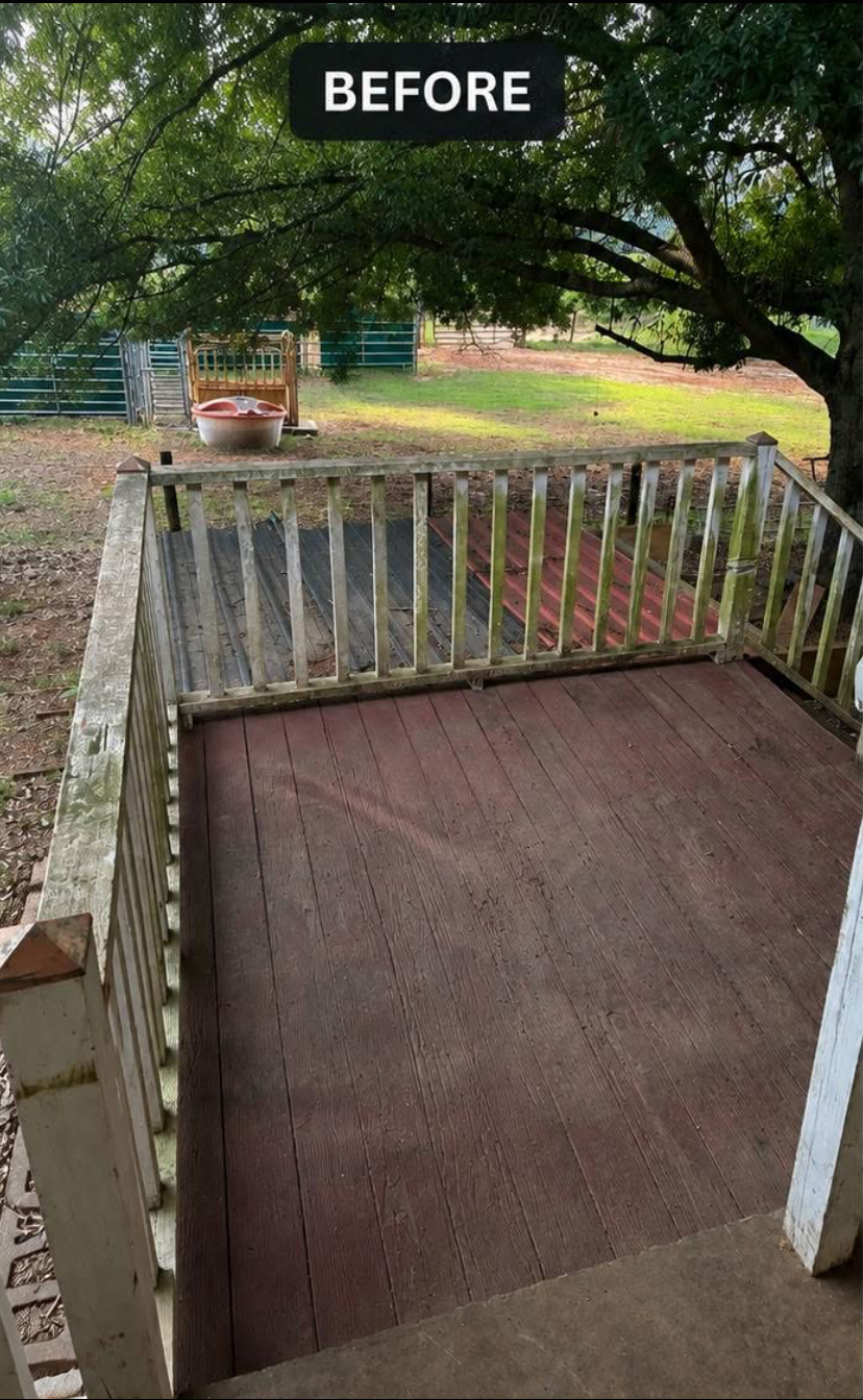 Deck Before