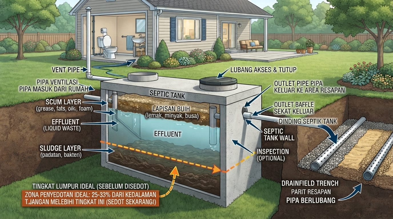 Pentingnya Sedot Septic Tank Berkala
