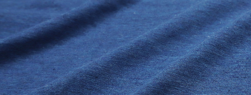 Premium blue fabric texture close-up