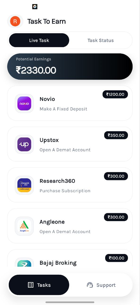 Rozsetu App Screenshot