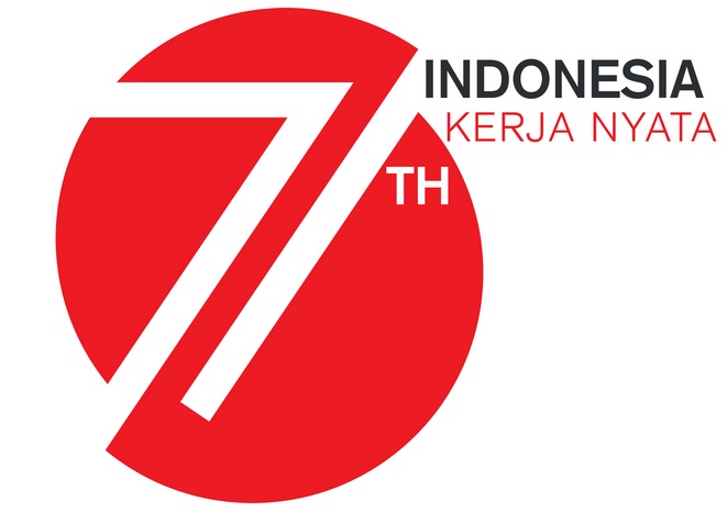 Logo HUT RI ke-71