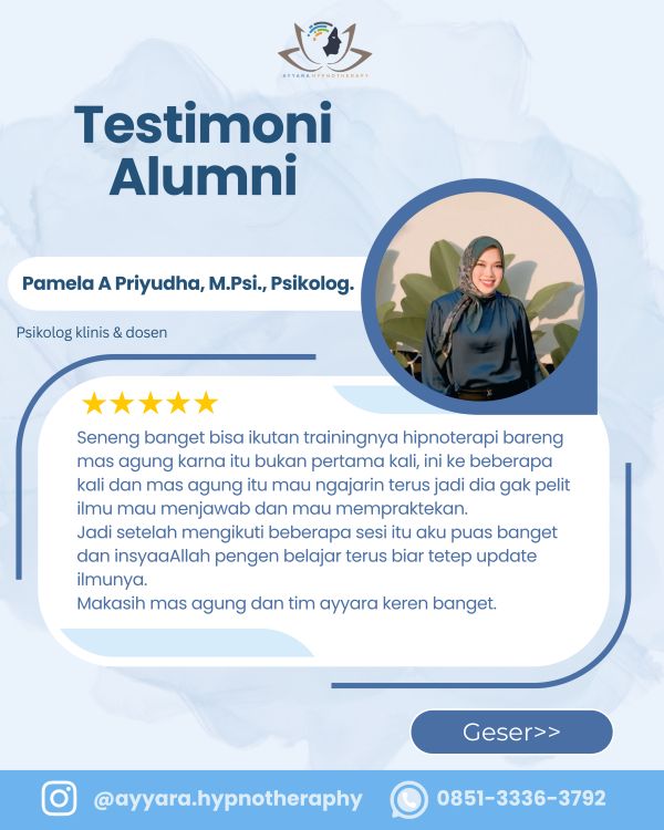 Testimoni Pamela A Priyudha