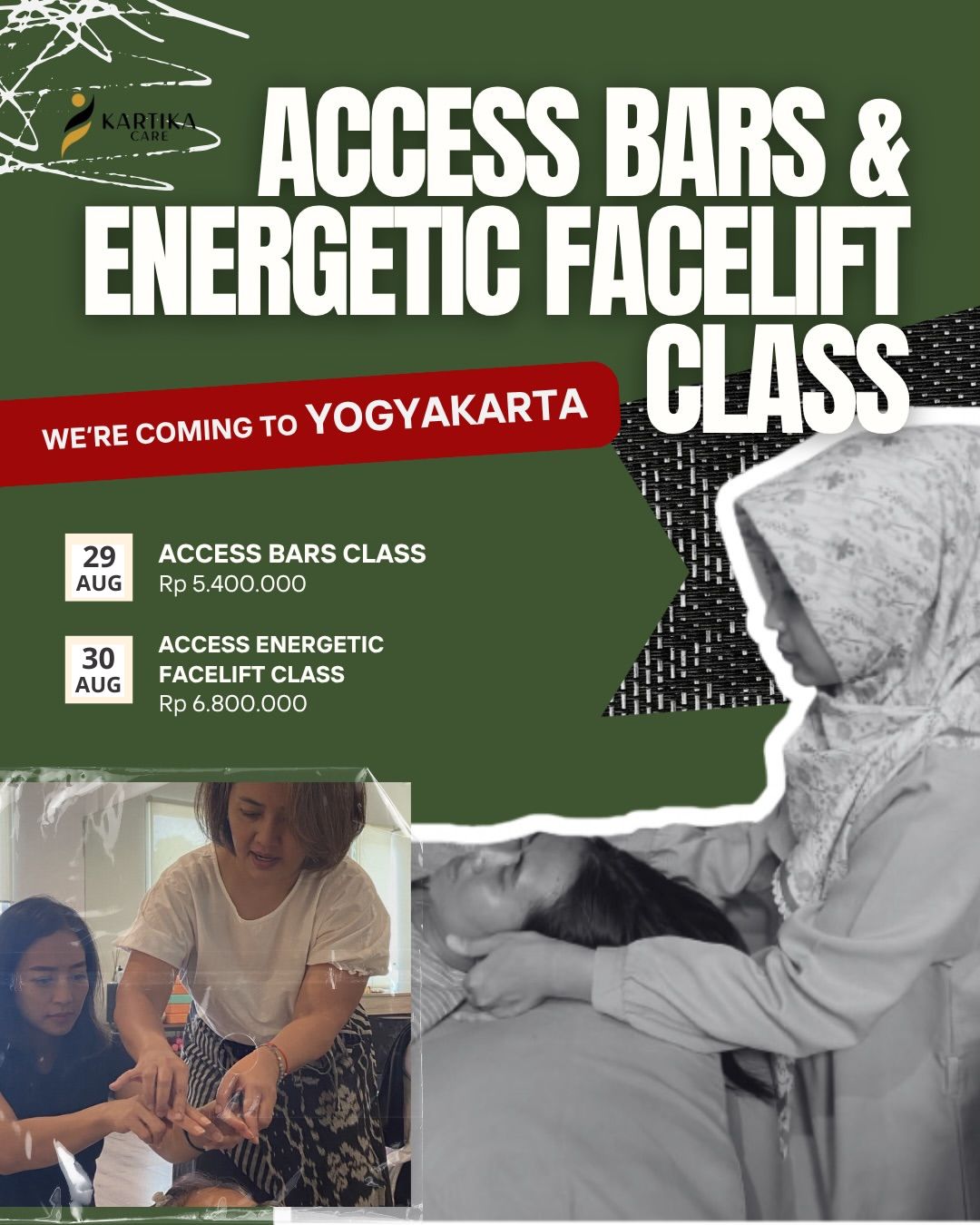 Poster Utama - Access Bars & Energetic Facelift Class Yogyakarta