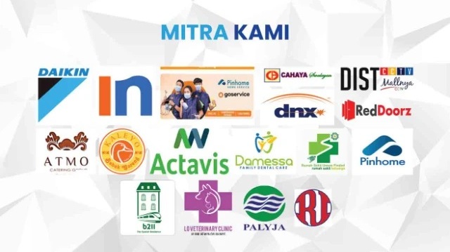 Mitra kami - Daikin, Pinhome, RedDoorz, PALYJA dan perusahaan lainnya