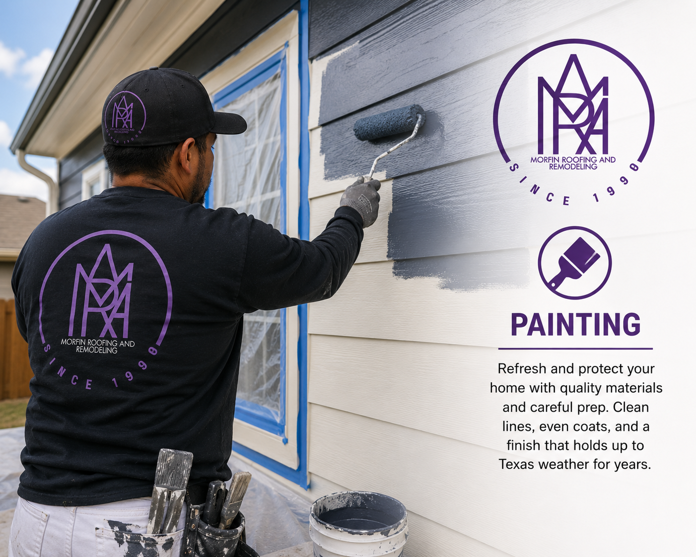 Exterior and interior house painting services