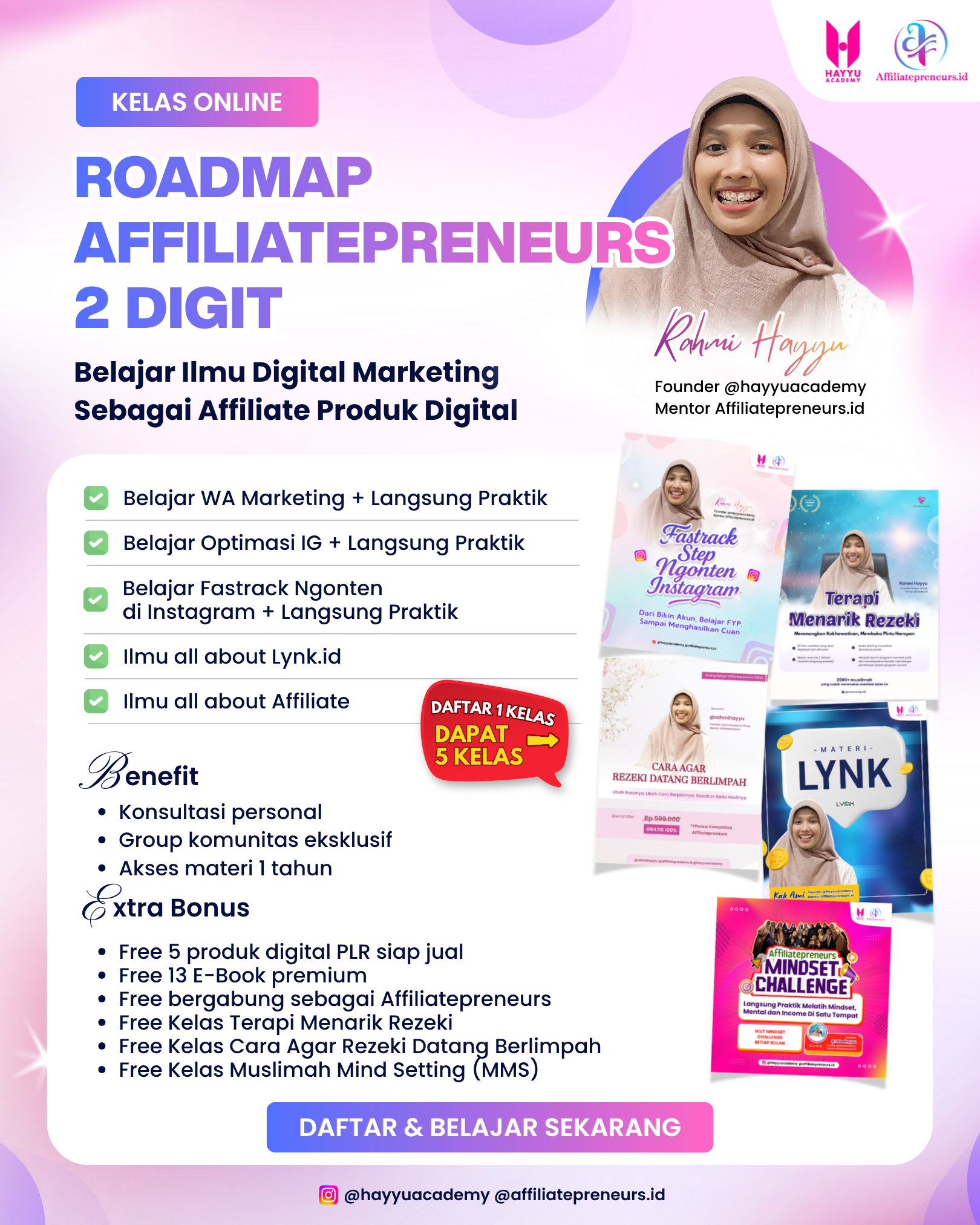 Roadmap Affiliatepreneur 2 Digit - Poster Utama
