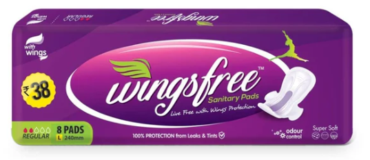 Wingsfree Sanitary Pad