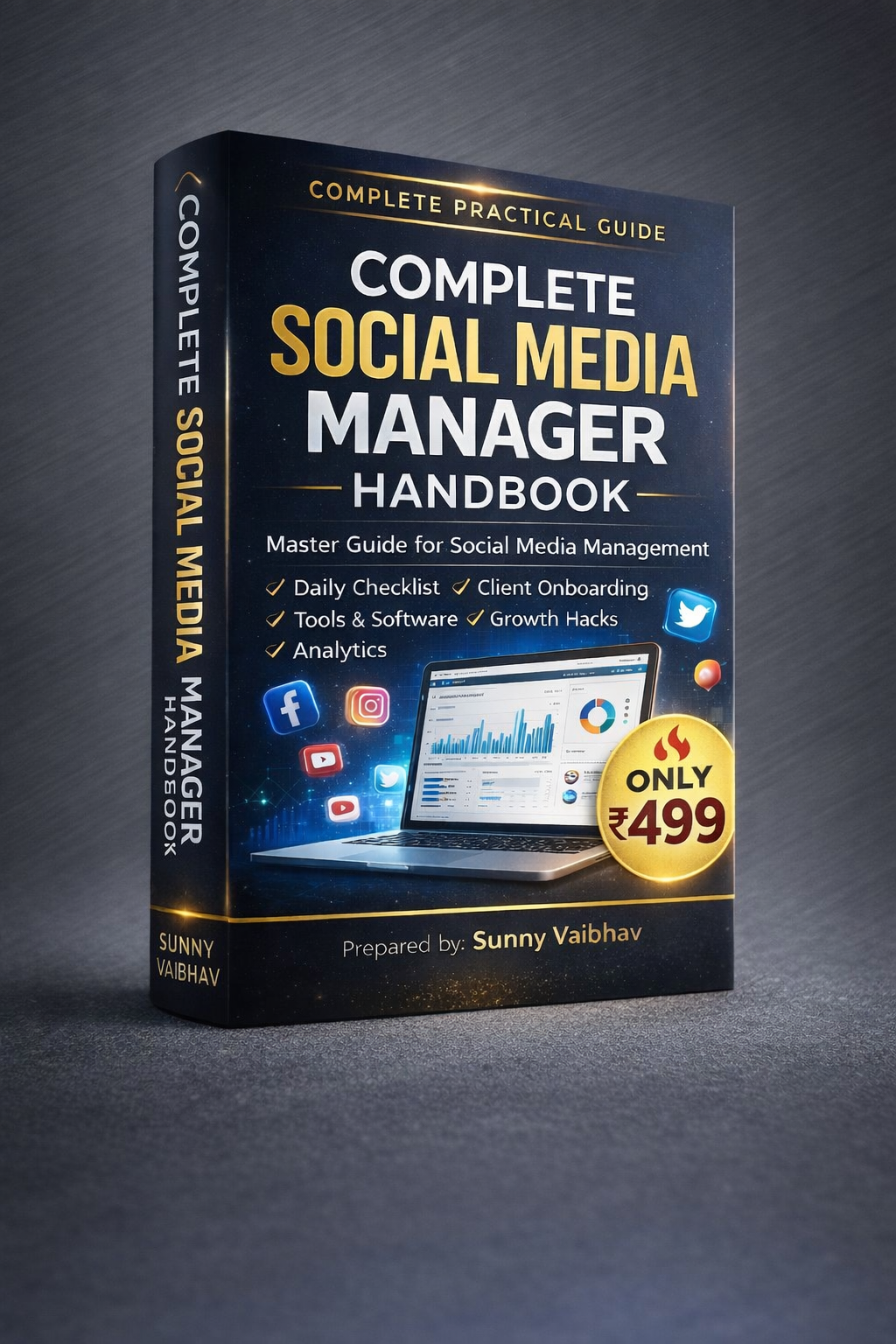 Complete Social Media Manager Handbook Cover