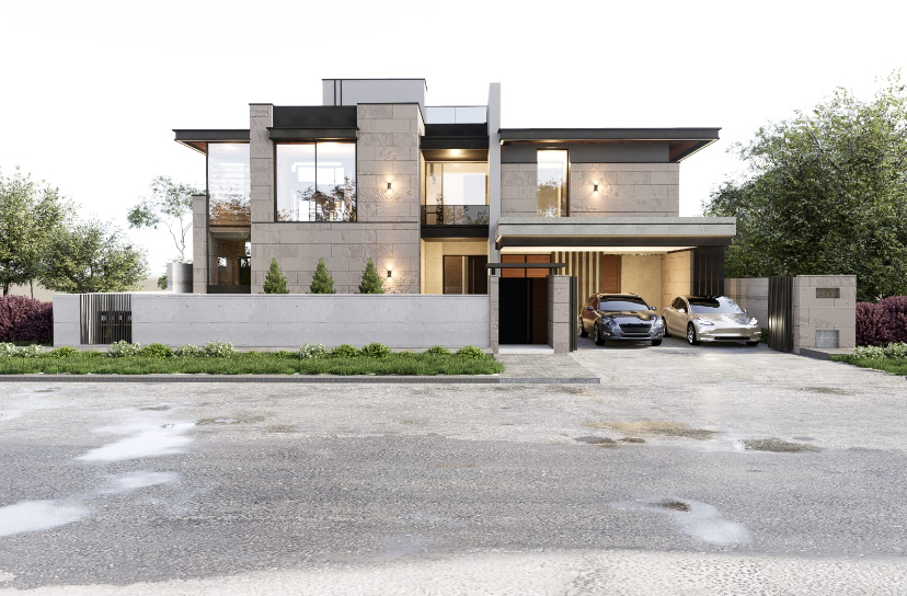 Modern Two-Story Residence